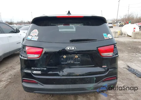 2017 Kia Sorento 2.4L Lx from USA, damaged, VIN 5XYPGDA38HG267323